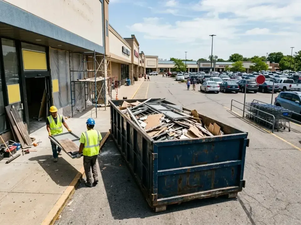 retail-store-renovation-debris-003 — frequently asked questions, Roll-off Dumpster Rentals in Hobe Sound, FL